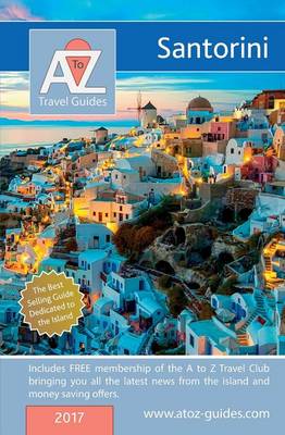 Book cover for A to Z Guide to Santorini 2017