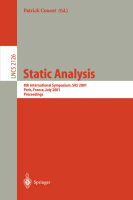 Cover of Static Analysis