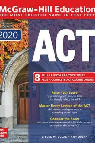 Cover of McGraw-Hill Education ACT 2020 edition