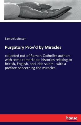 Book cover for Purgatory Prov'd by Miracles