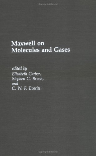 Book cover for Maxwell on Molecules and Gases