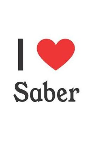 Cover of I Love Saber