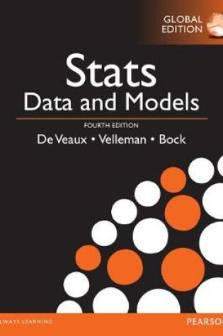 Cover of Stats: Data and Models with MyStatLab, Global Edition