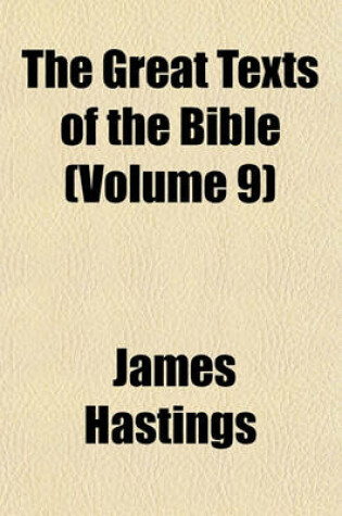 Cover of The Great Texts of the Bible (Volume 9)