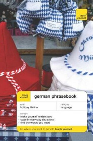 Cover of Teach Yourself German Phrasebook