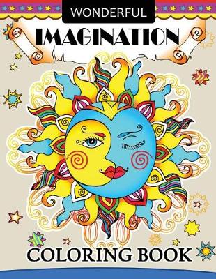 Book cover for Wonderful Imagination coloring books