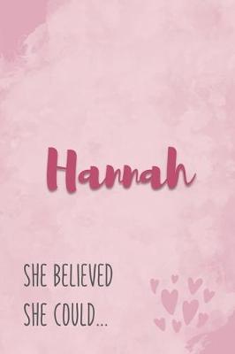 Book cover for Hannah She Believe She Could