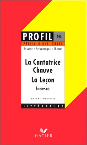 Book cover for La Cantatrice Chauve La Lecon