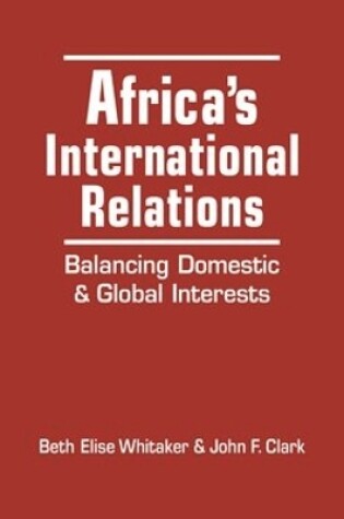 Cover of Africas International Relations