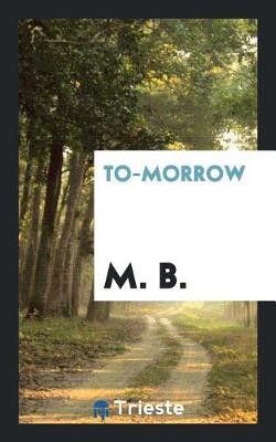 Book cover for To-Morrow