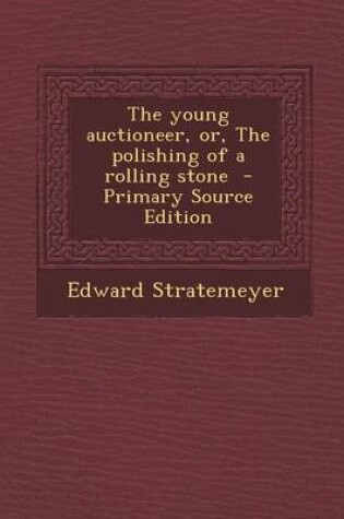 Cover of The Young Auctioneer, Or, the Polishing of a Rolling Stone - Primary Source Edition