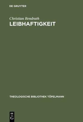 Cover of Leibhaftigkeit