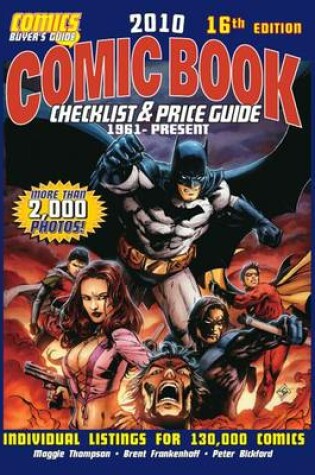 Cover of 2010 Comic Book Checklist & Price Guide