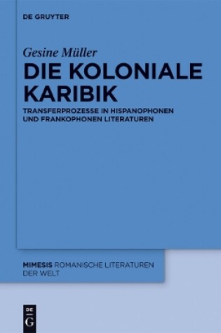 Cover of Die koloniale Karibik