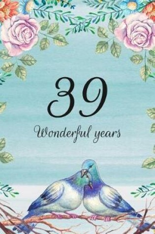 Cover of 39 Wonderful Years