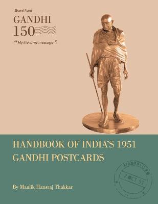 Cover of Handbook of India's 1951 Gandhi Postcards