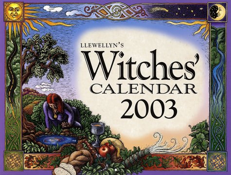 Book cover for Witches' Calendar 2003