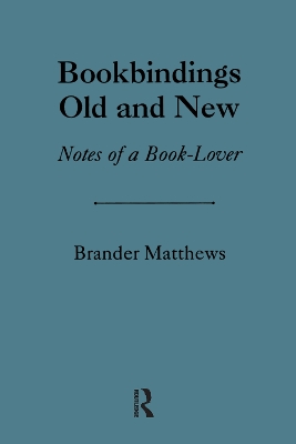 Book cover for Bookbinding Old & New