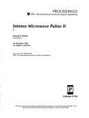 Book cover for Intense Microwave Pulses Ii