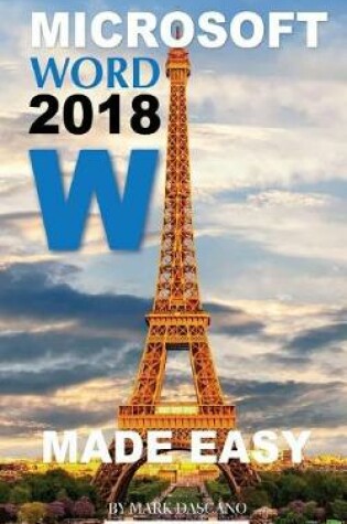 Cover of Microsoft Word 2018