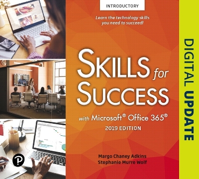 Book cover for Skills for Success with Microsoft Office 2019 Introductory