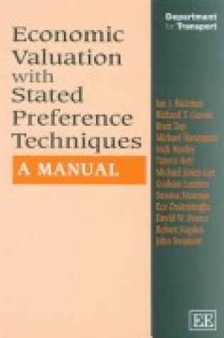 Cover of Economic Valuation with Stated Preference Techniques