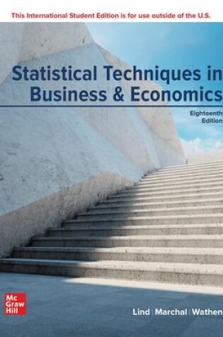 Cover of ISE Statistical Techniques in Business and Economics