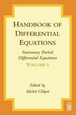 Cover of Handbook of Differential Equations: Stationary Partial Differential Equations