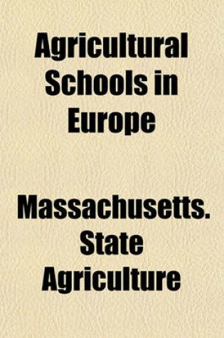 Cover of Agricultural Schools in Europe