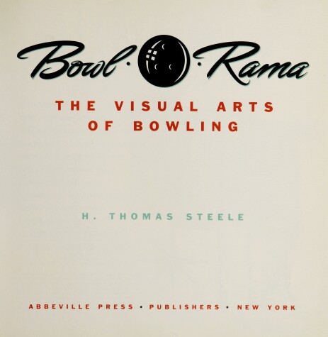 Book cover for Bowl-o-Rama