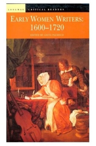 Cover of Early Women Writers