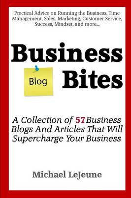 Book cover for Business Blog Bites