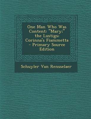 Book cover for One Man Who Was Content