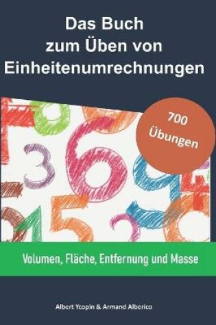 Cover of Das Buch zum UEben von Einheitenumrechnungen