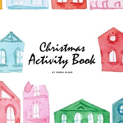 Book cover for Christmas Activity Book for Children (8.5x8.5 Coloring Book / Activity Book)