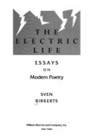 Cover of The Electric Life