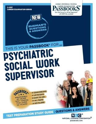 Book cover for Psychiatric Social Work Supervisor (C-2357)