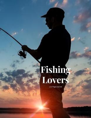 Book cover for Fishing Lovers 100 page Journal