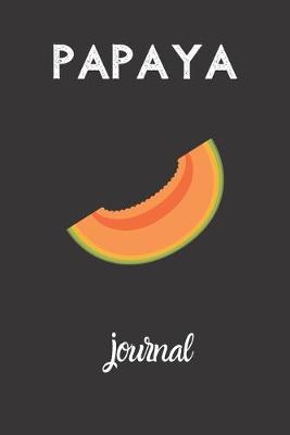 Book cover for papaya journal