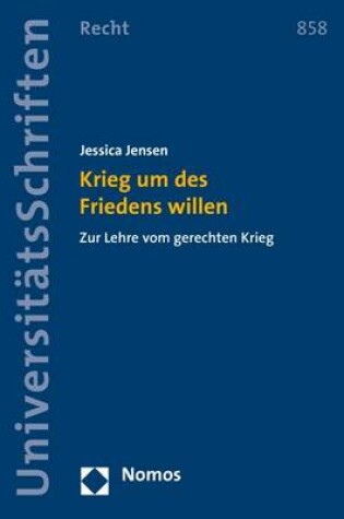 Cover of Krieg Um Des Friedens Willen