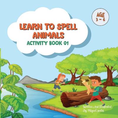 Book cover for Learn To Spell Animals