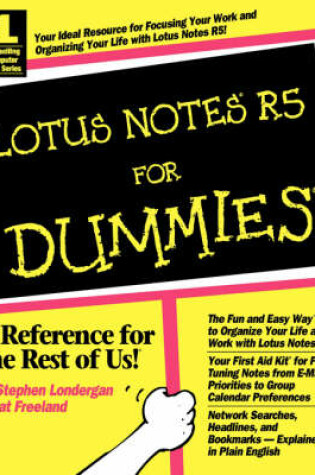 Cover of Lotus Notes R5 for Dummies