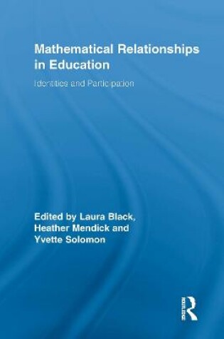 Cover of Mathematical Relationships in Education