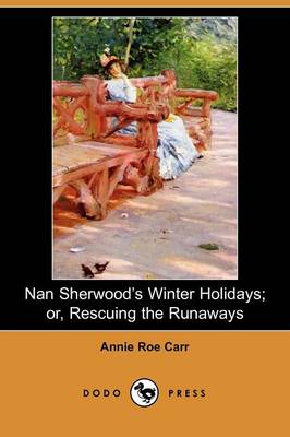 Book cover for Nan Sherwood's Winter Holidays; Or, Rescuing the Runaways (Dodo Press)