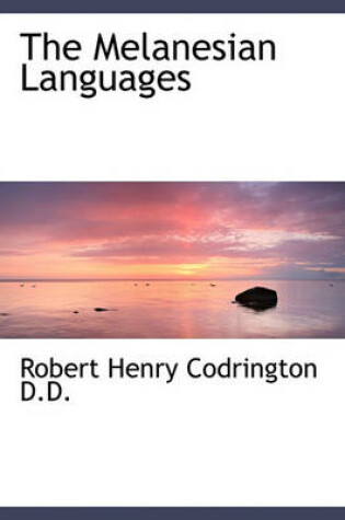 Cover of The Melanesian Languages