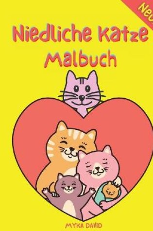 Cover of Niedliche Katze Malbuch