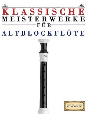 Book cover for Klassische Meisterwerke F r Altblockfl te