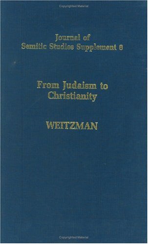 Cover of From Judaism to Christianity