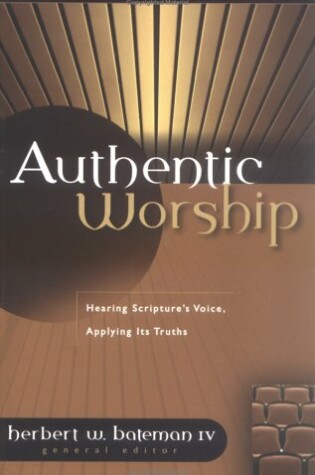 Cover of Authentic Worship