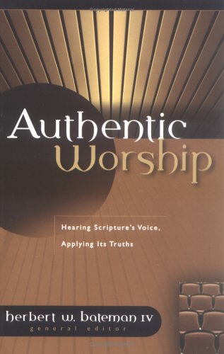 Book cover for Authentic Worship
